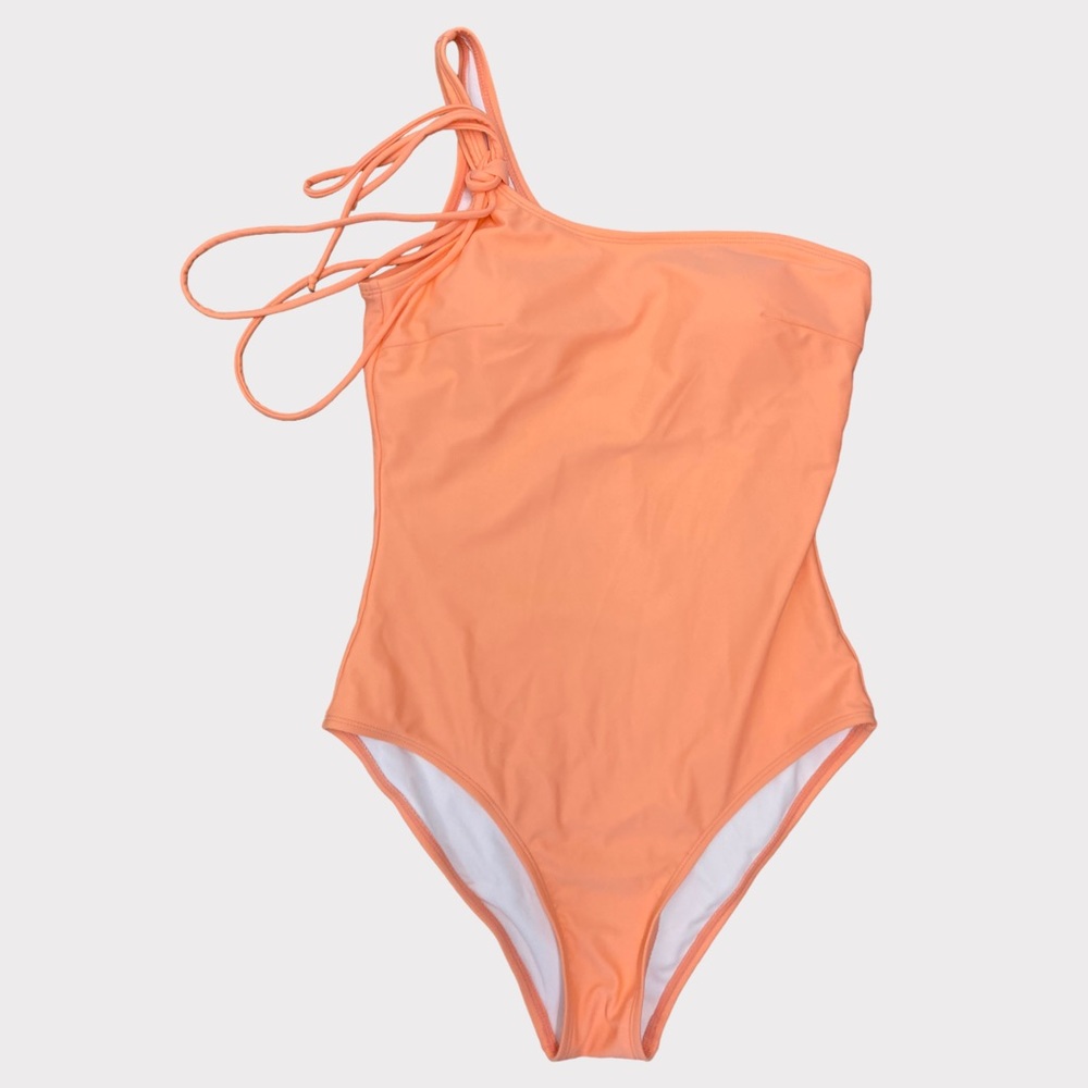NWT  Cupshe One Shoulder | One Piece Swimsuit W Tie/sash